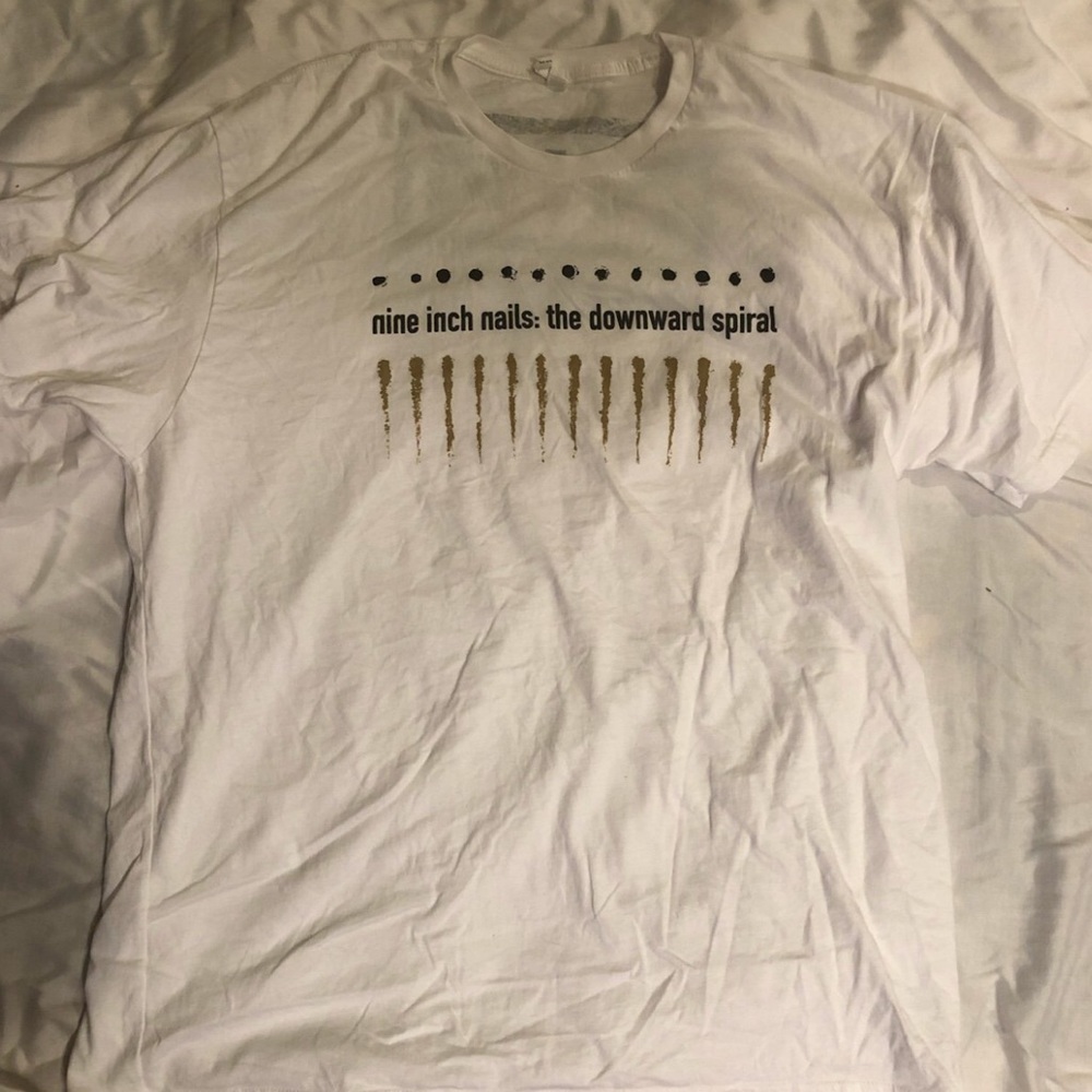 Nine inch nails nin band t-shirt